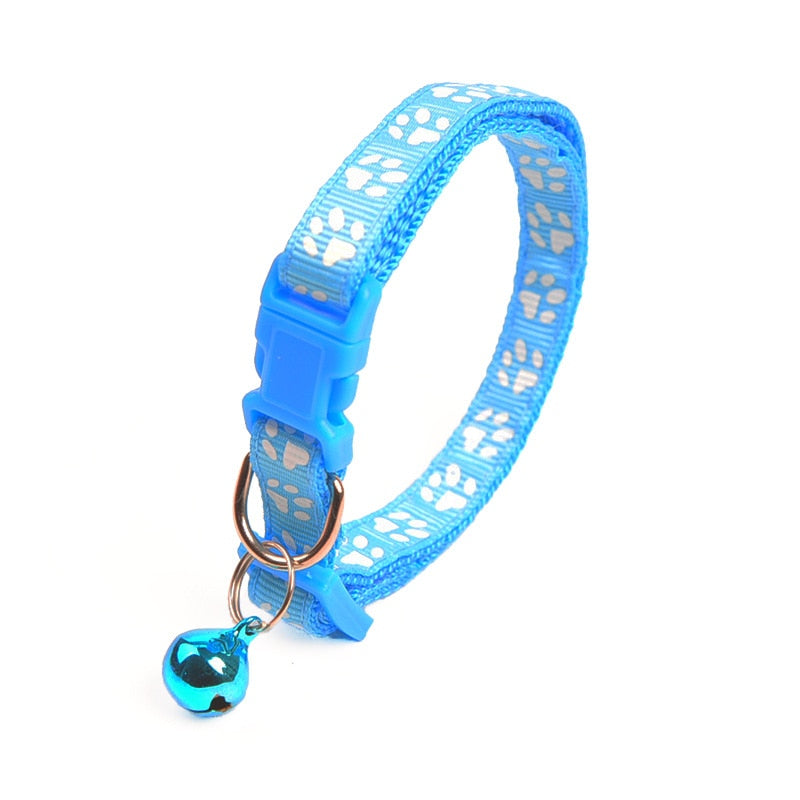 Colorful Cute Adjustable Bell Collar Buckle