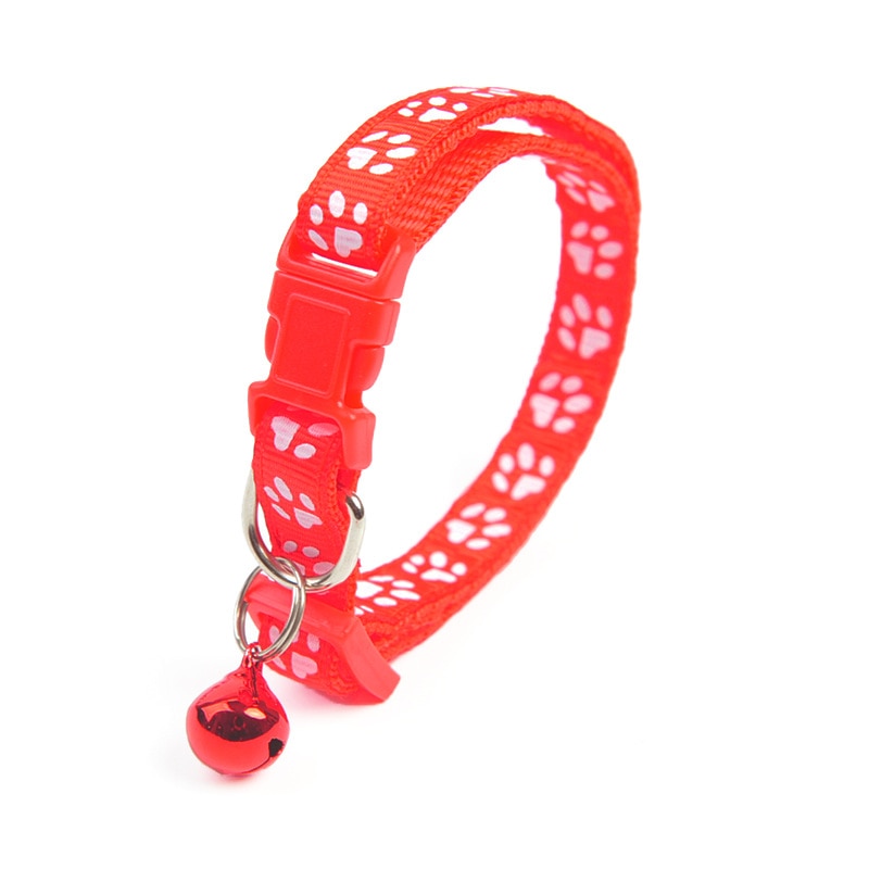 Colorful Cute Adjustable Bell Collar Buckle