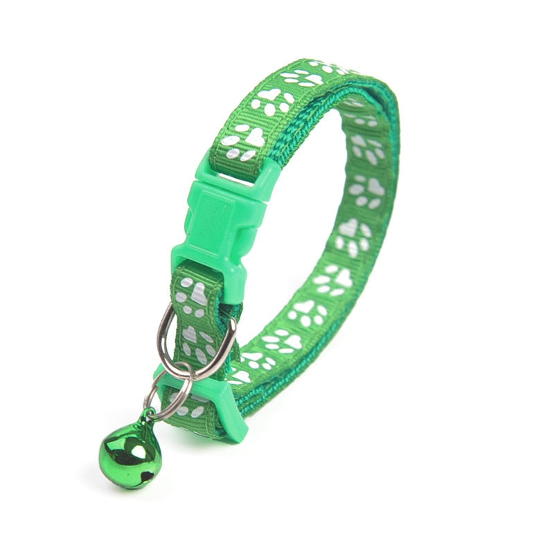 Colorful Cute Adjustable Bell Collar Buckle