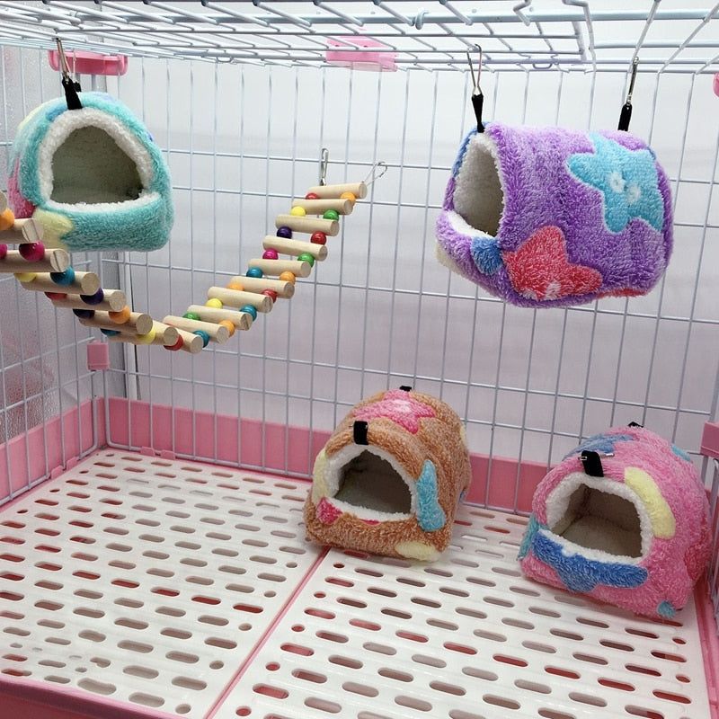 Bird/Parrot or Hamster Cage Cotton Nest Mini House