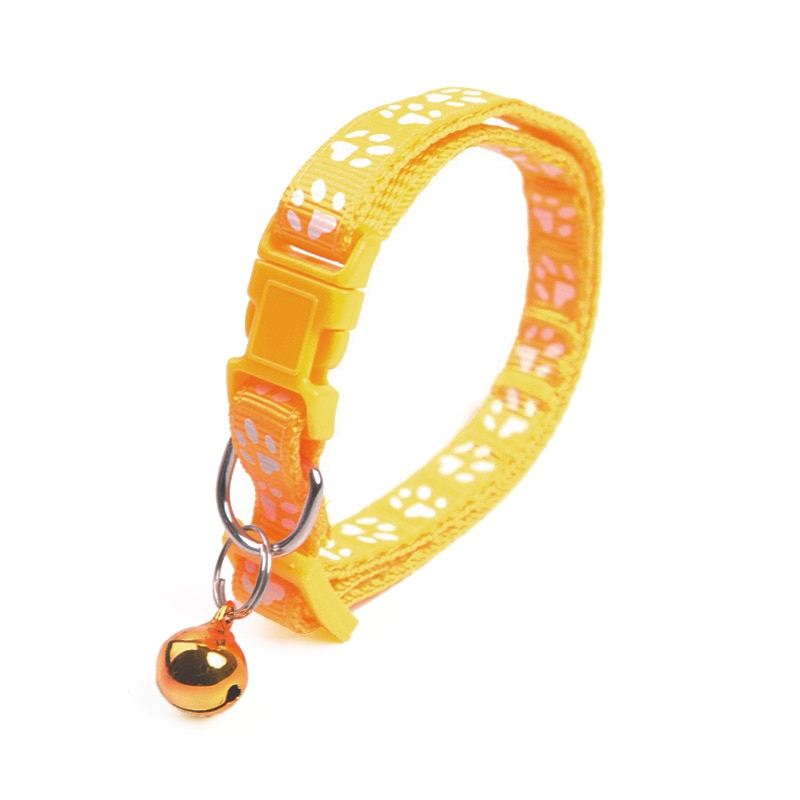 Colorful Cute Adjustable Bell Collar Buckle