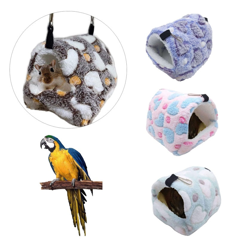 Bird/Parrot or Hamster Cage Cotton Nest Mini House