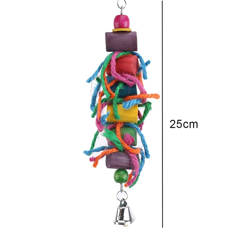 Parrot Braided Hanging Wicker Rope